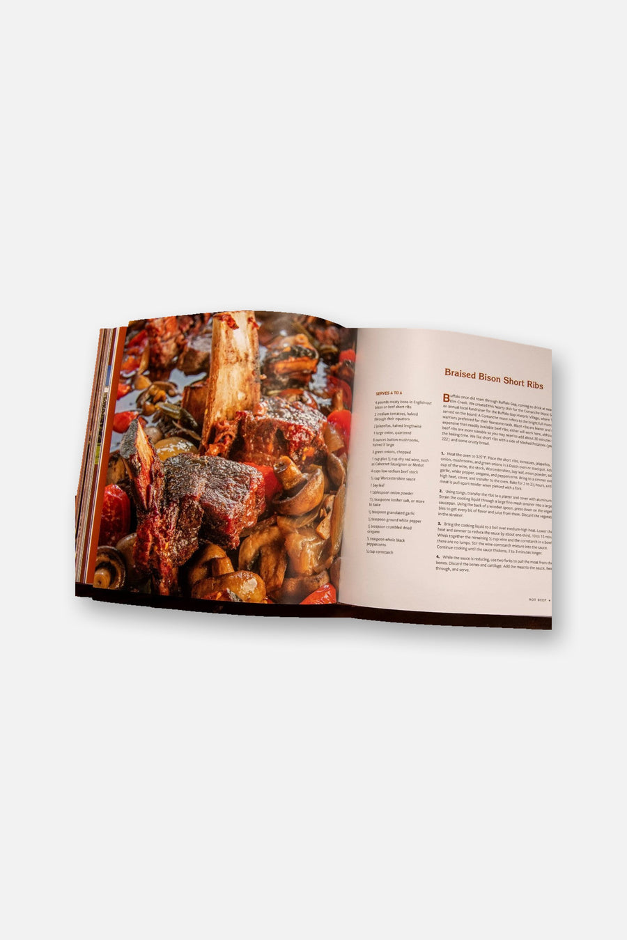 Perini Ranch Steakhouse Cookbook – back view