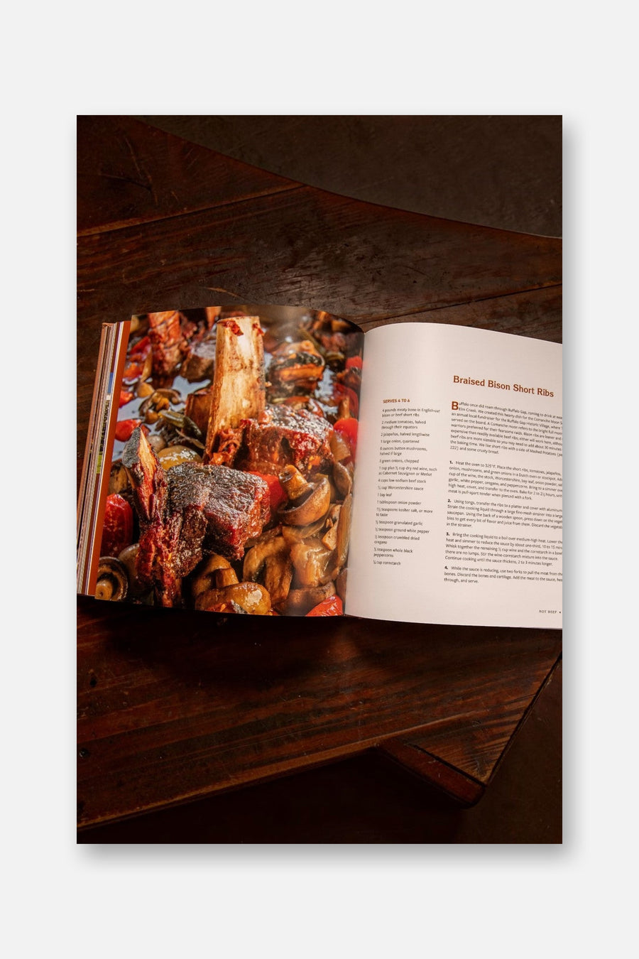 Perini Ranch Steakhouse Cookbook – back view
