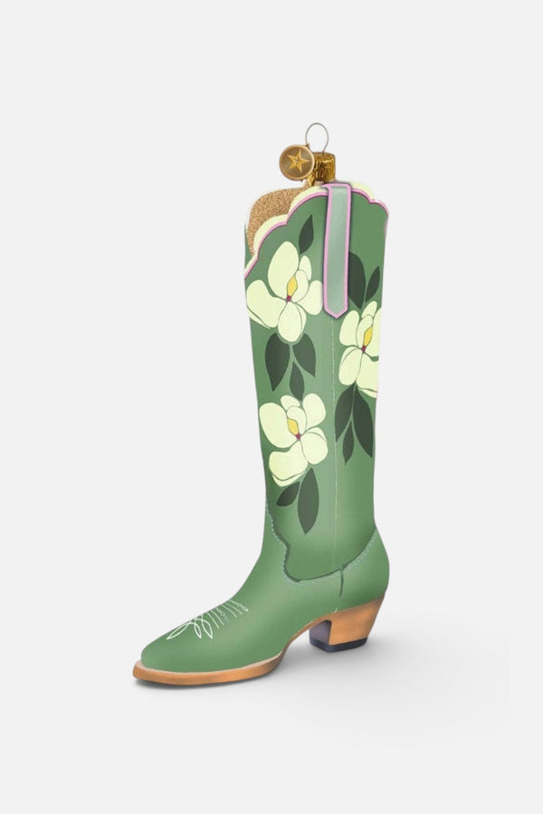 Petite Paloma Maggie Magnolia Boot Ornament