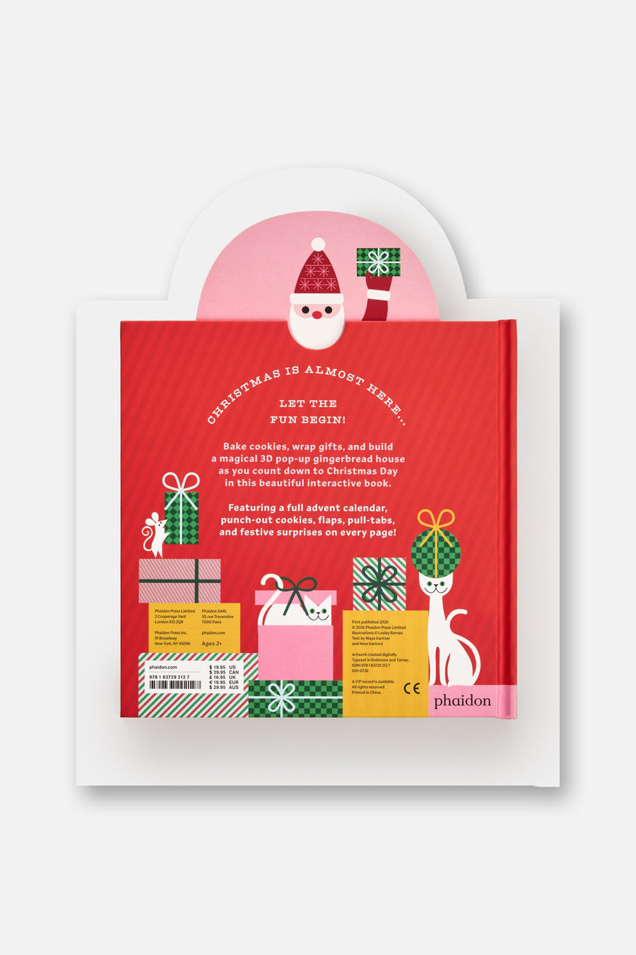 Phaidon Christmas! An Interactive Holiday Book – back view