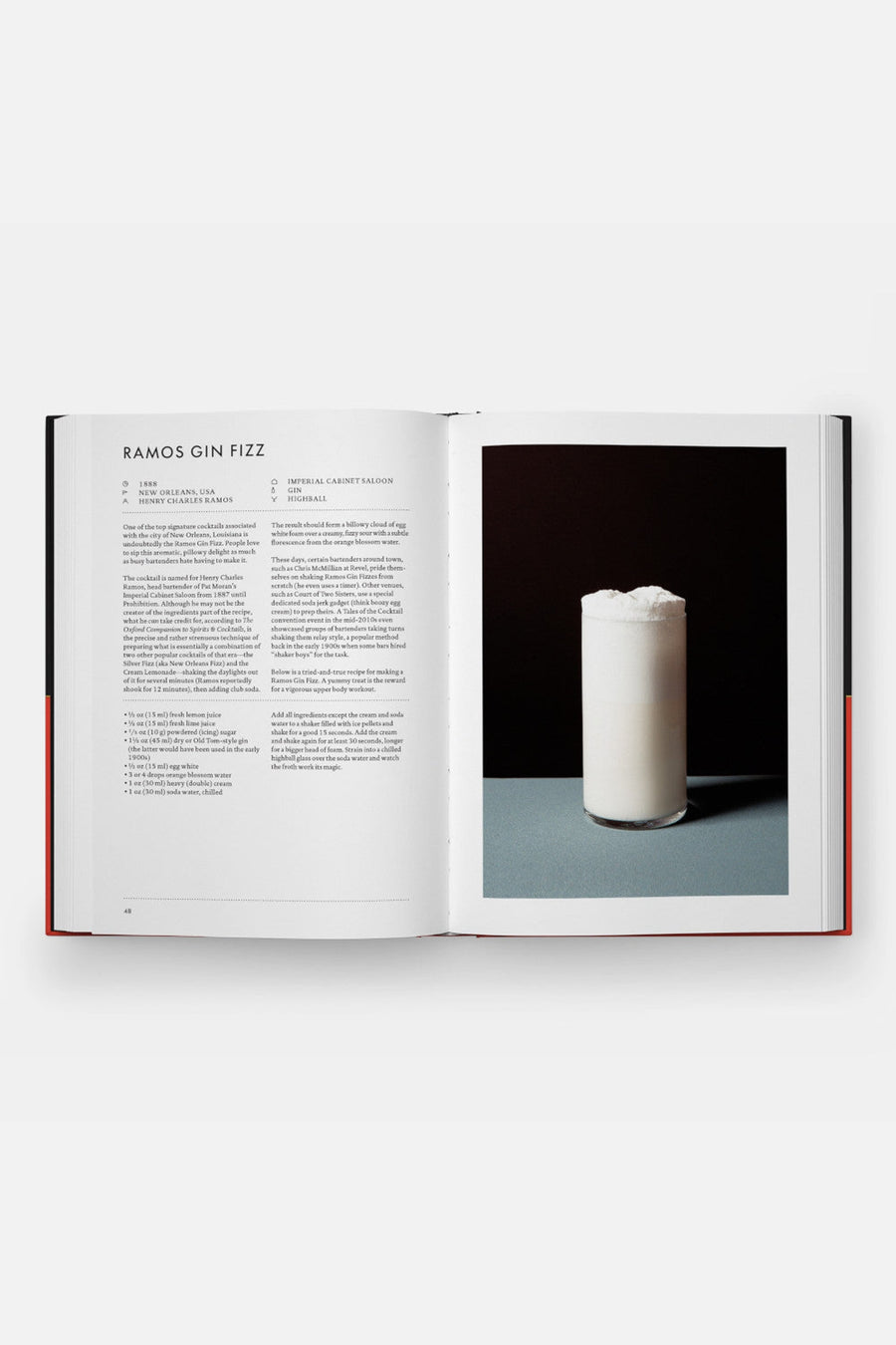 Phaidon Signature Cocktails – flat lay