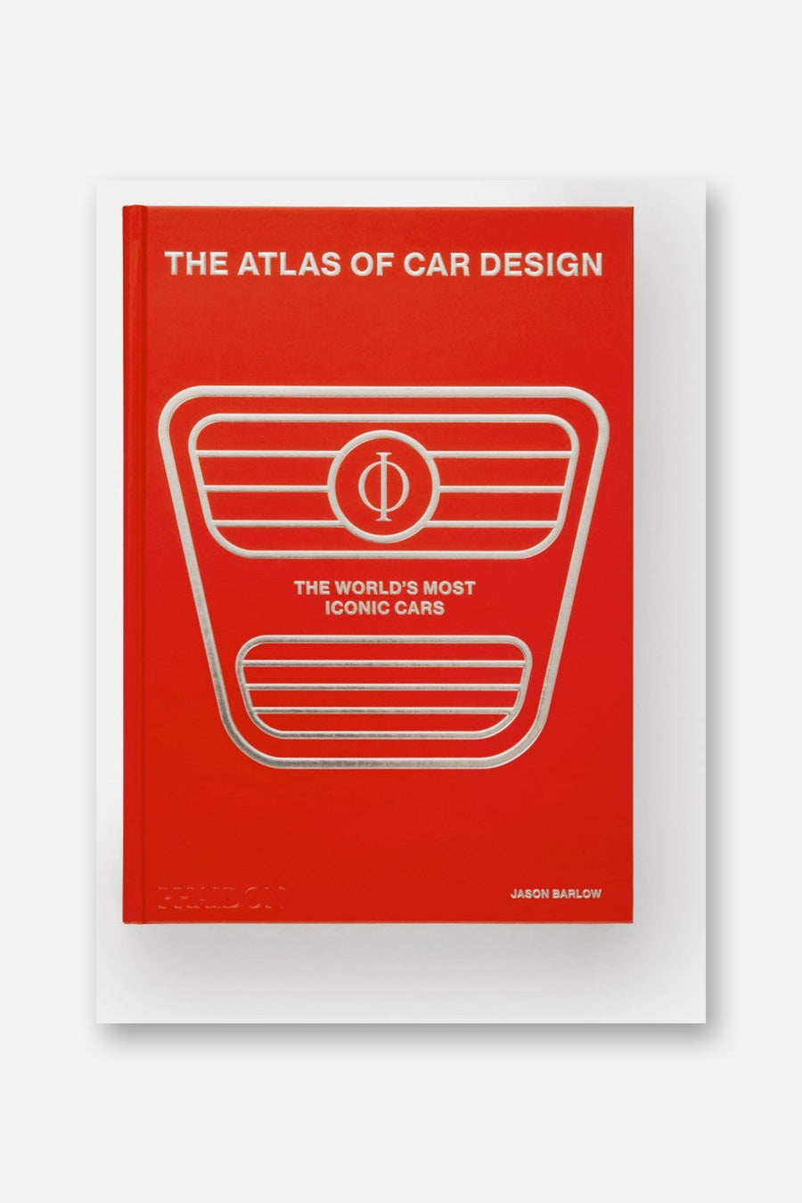 Phaidon The Atlas of Car Design: The World's Most Iconic Cars (Rally Red Edition) – back view