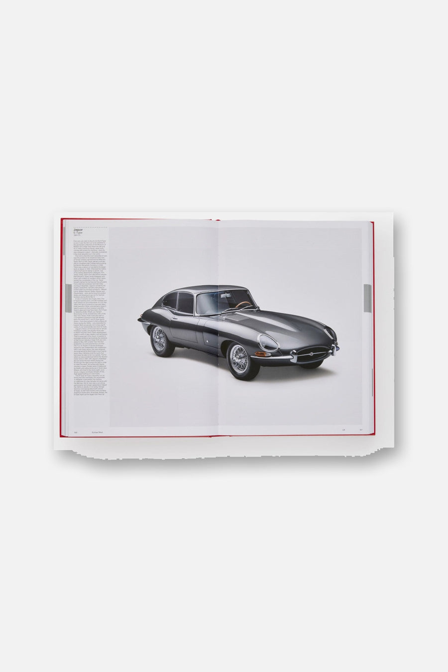 Phaidon The Atlas of Car Design: The World's Most Iconic Cars (Rally Red Edition) – flat lay