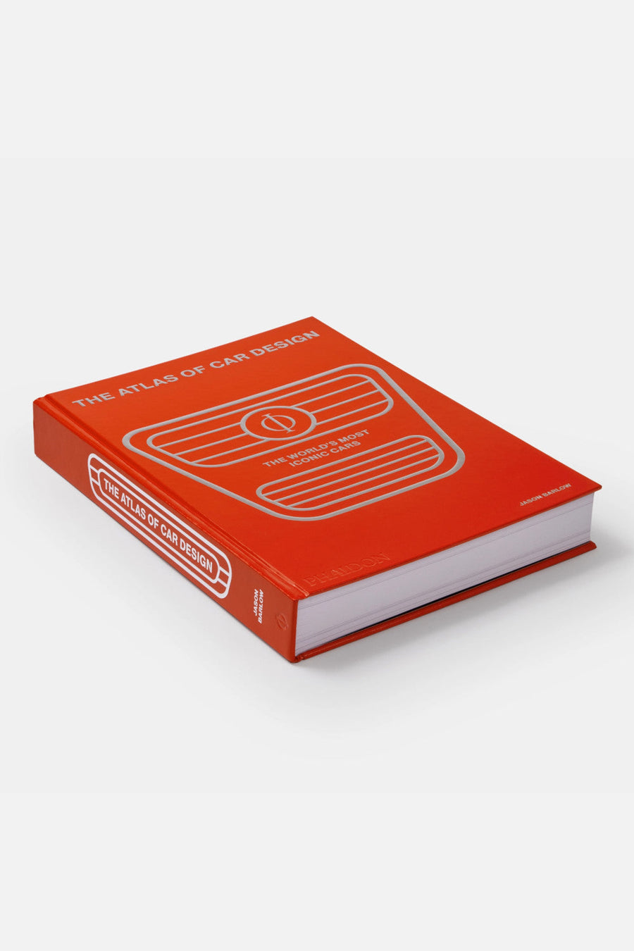 Phaidon The Atlas of Car Design: The World's Most Iconic Cars (Rally Red Edition) – side view