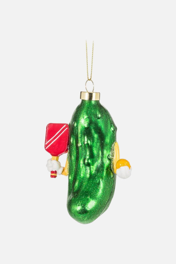 Pickle Pickleball Ornament