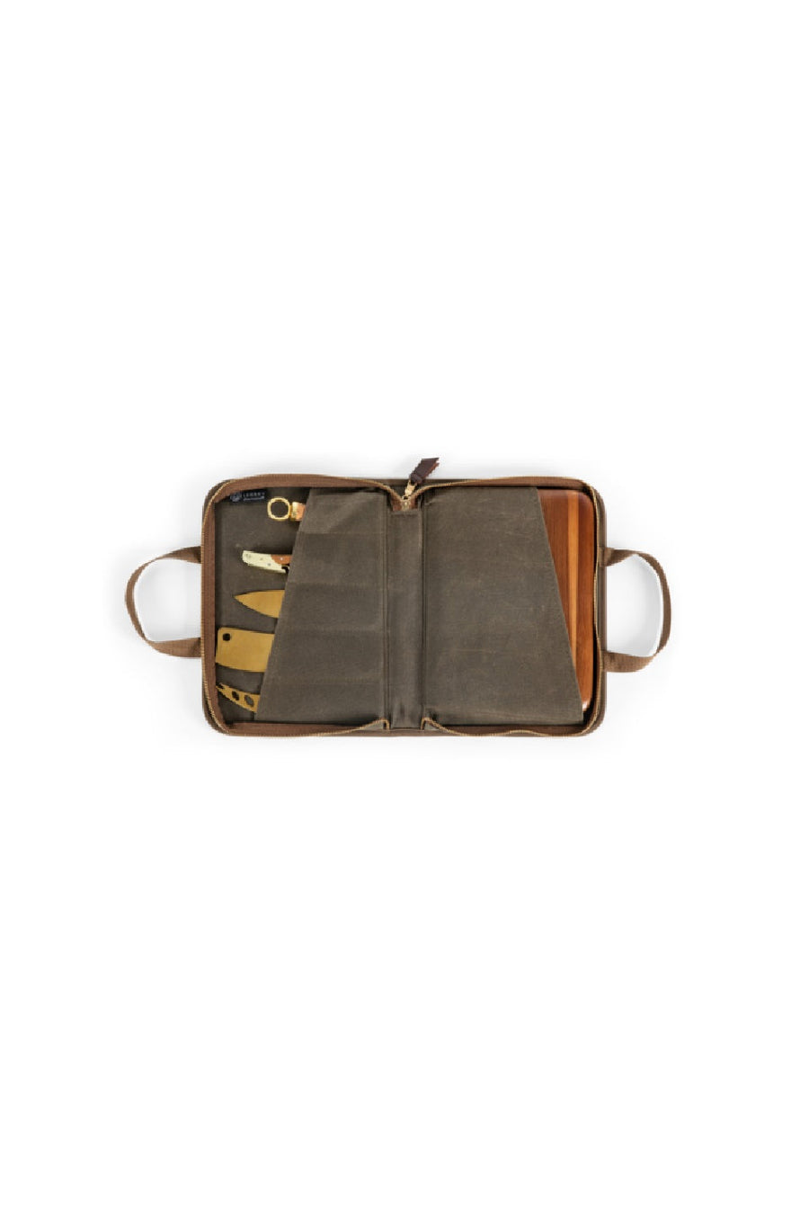 Picnic Time Monterey Travel Cheese Knife Set – back view