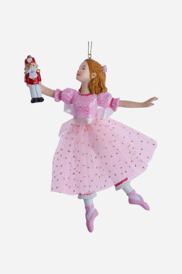 Pink Clara Ballerina Ornament