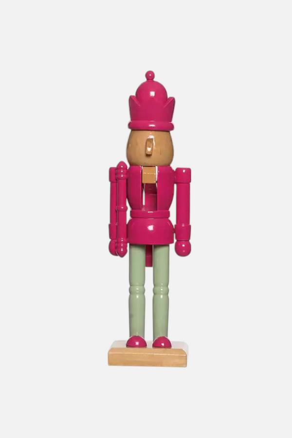 Pink Crown Colorblock Nutcraker