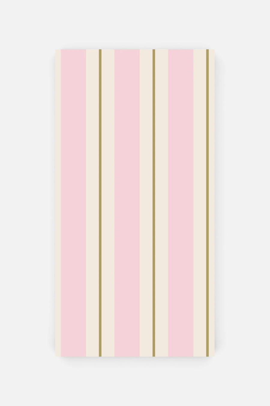 Pink & Gold Awning Stripe Guest Napkins - Set of 16 – front view