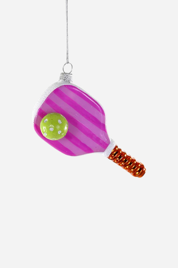 Pink Pickleball Ornament