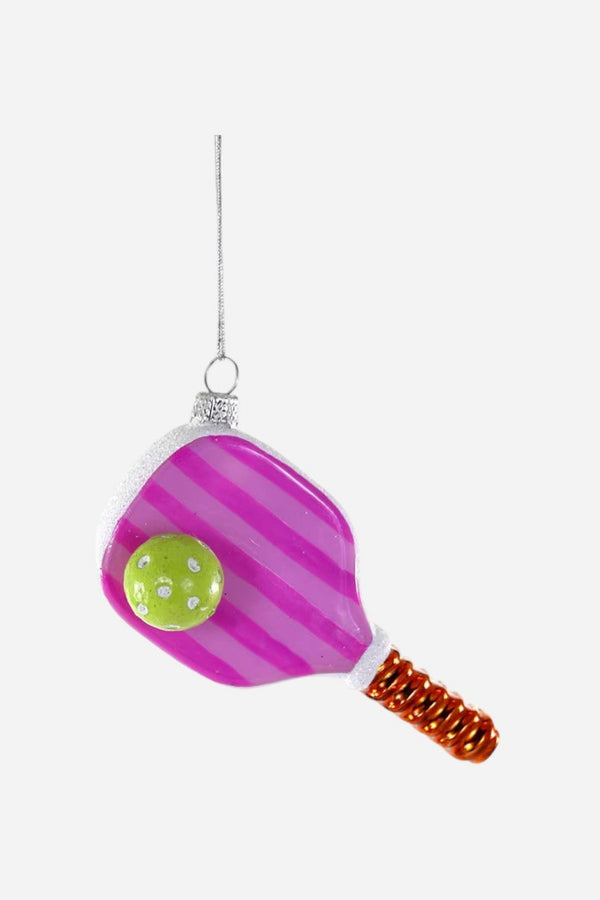 Pink Pickleball Ornament