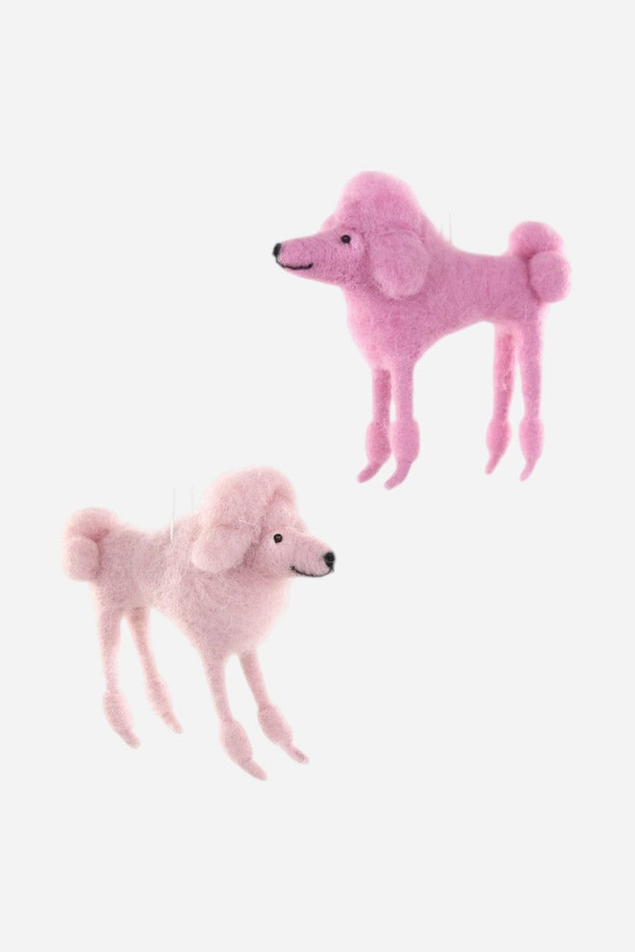 Pink Poodle Ornament – group shot