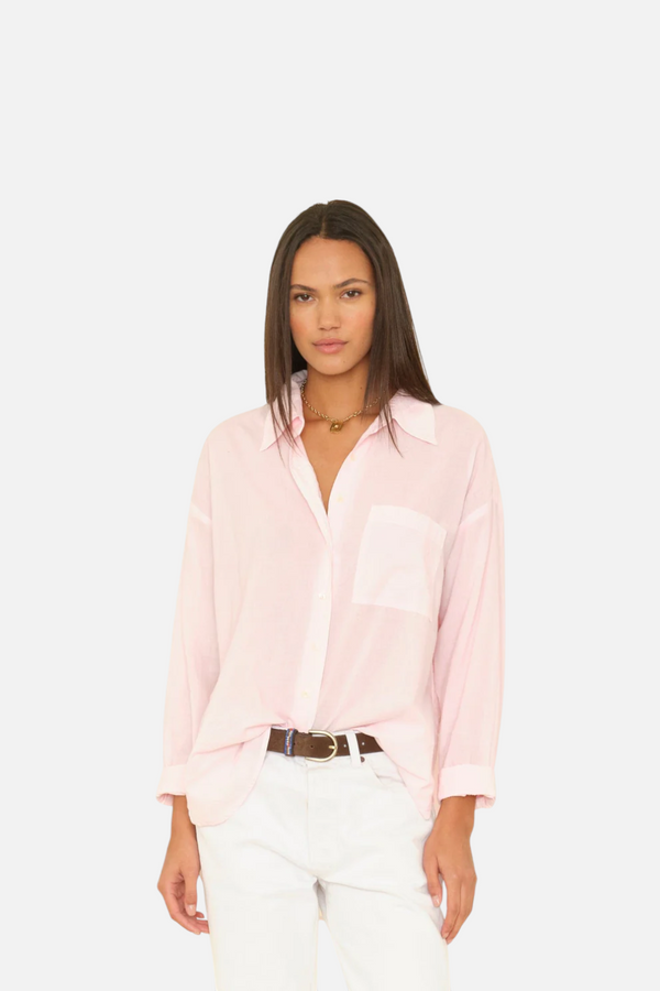 Xirena Sydney Shirt in Pale Rose