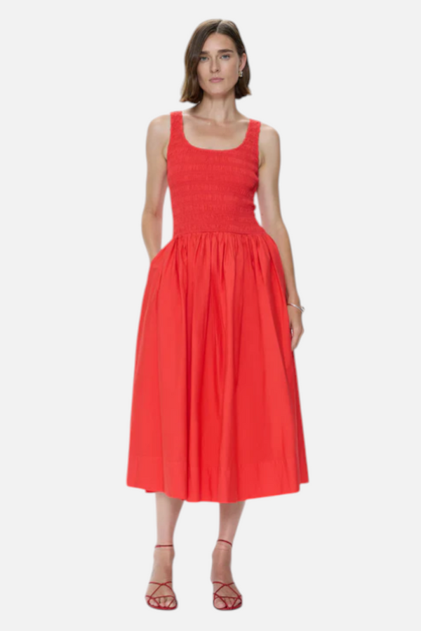 Pistola Alessia Dress in Maraschino