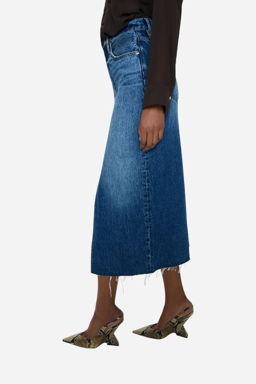 Pistola Alice Midi Skirt in Fairfax – side view