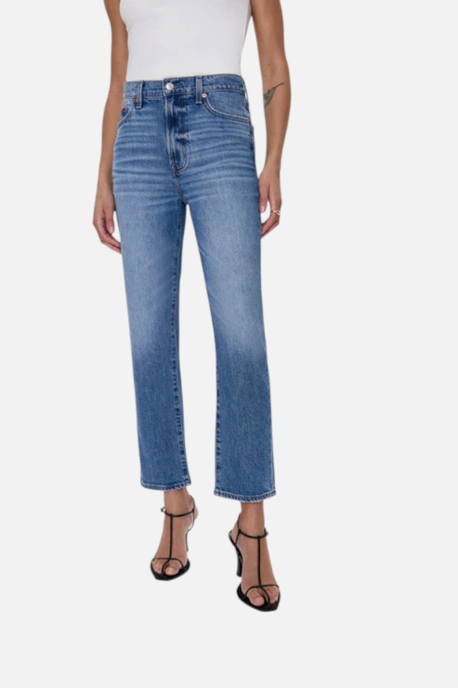 Pistola Ally High Rise Ankle Boot Jean in Charleston – alternate