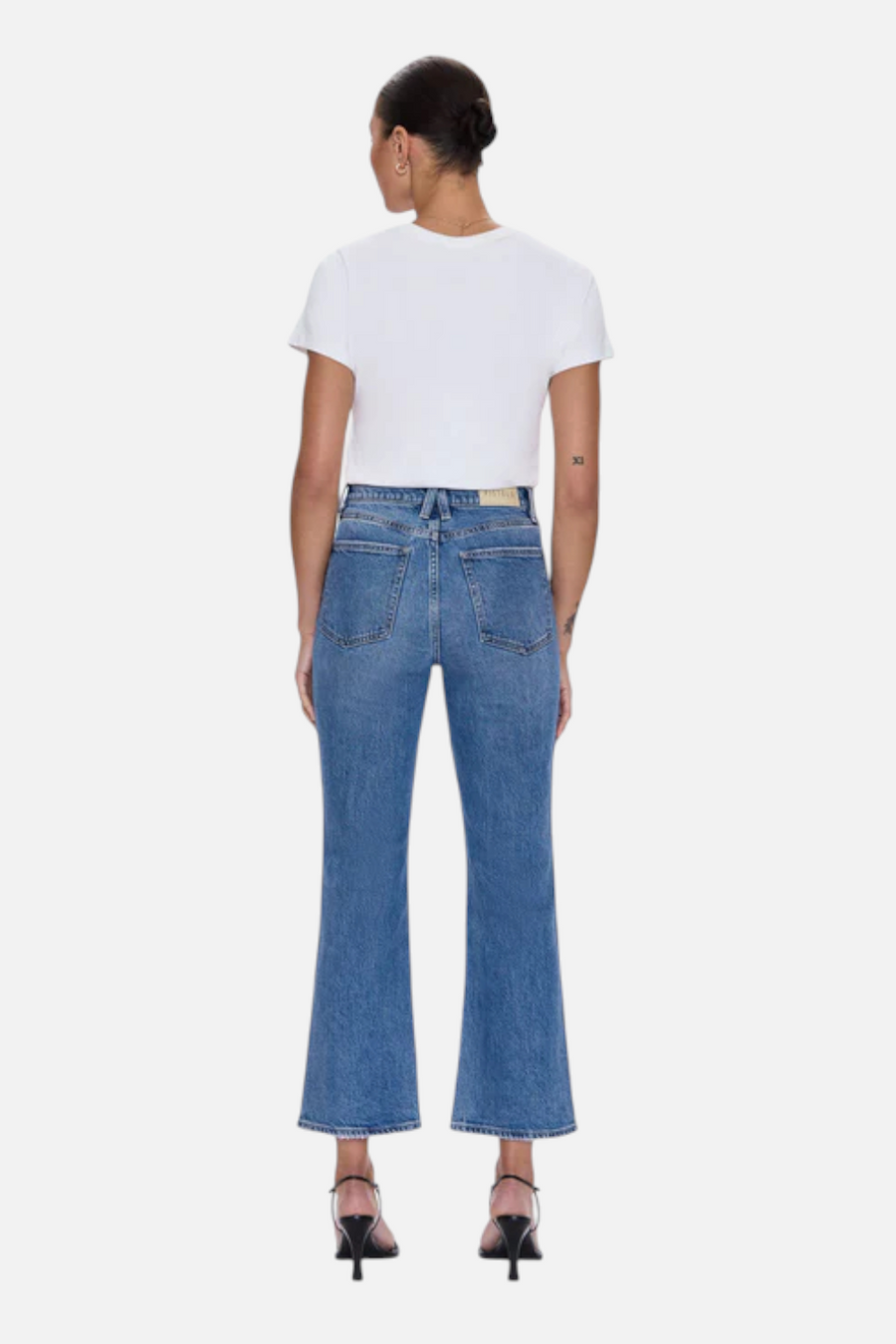 Pistola Ally High Rise Ankle Boot Jean in Charleston – side view
