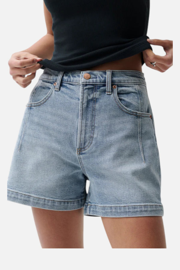 Pistola Aoki High-Rise A-Line Shorts in Terrace