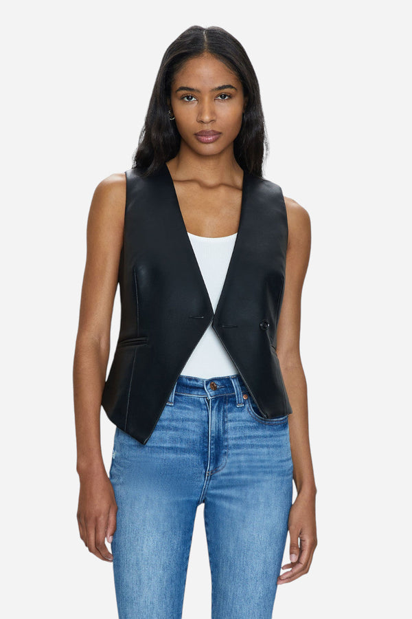 Pistola Arabella Vest in Slate Black