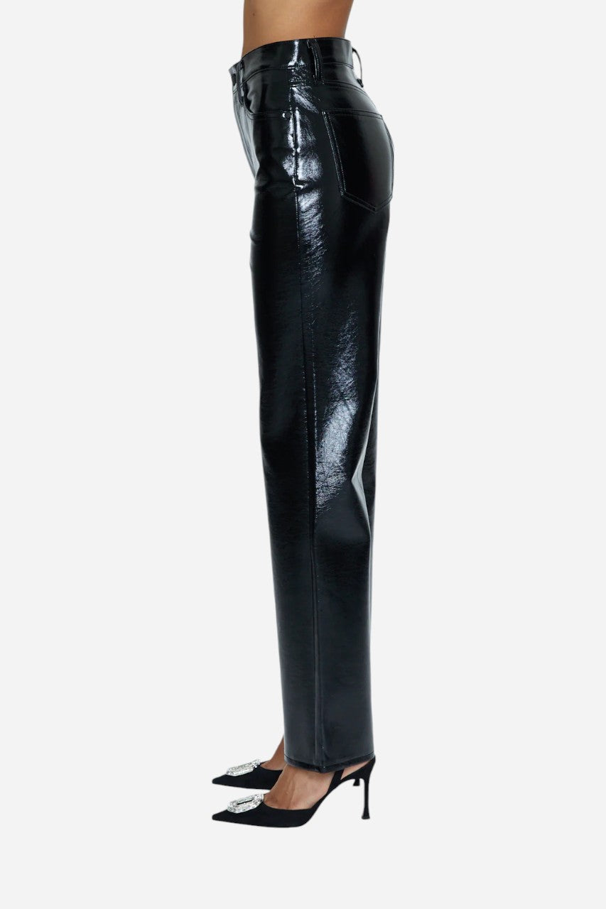 Pistola Cassie in Black Vinyl – back view