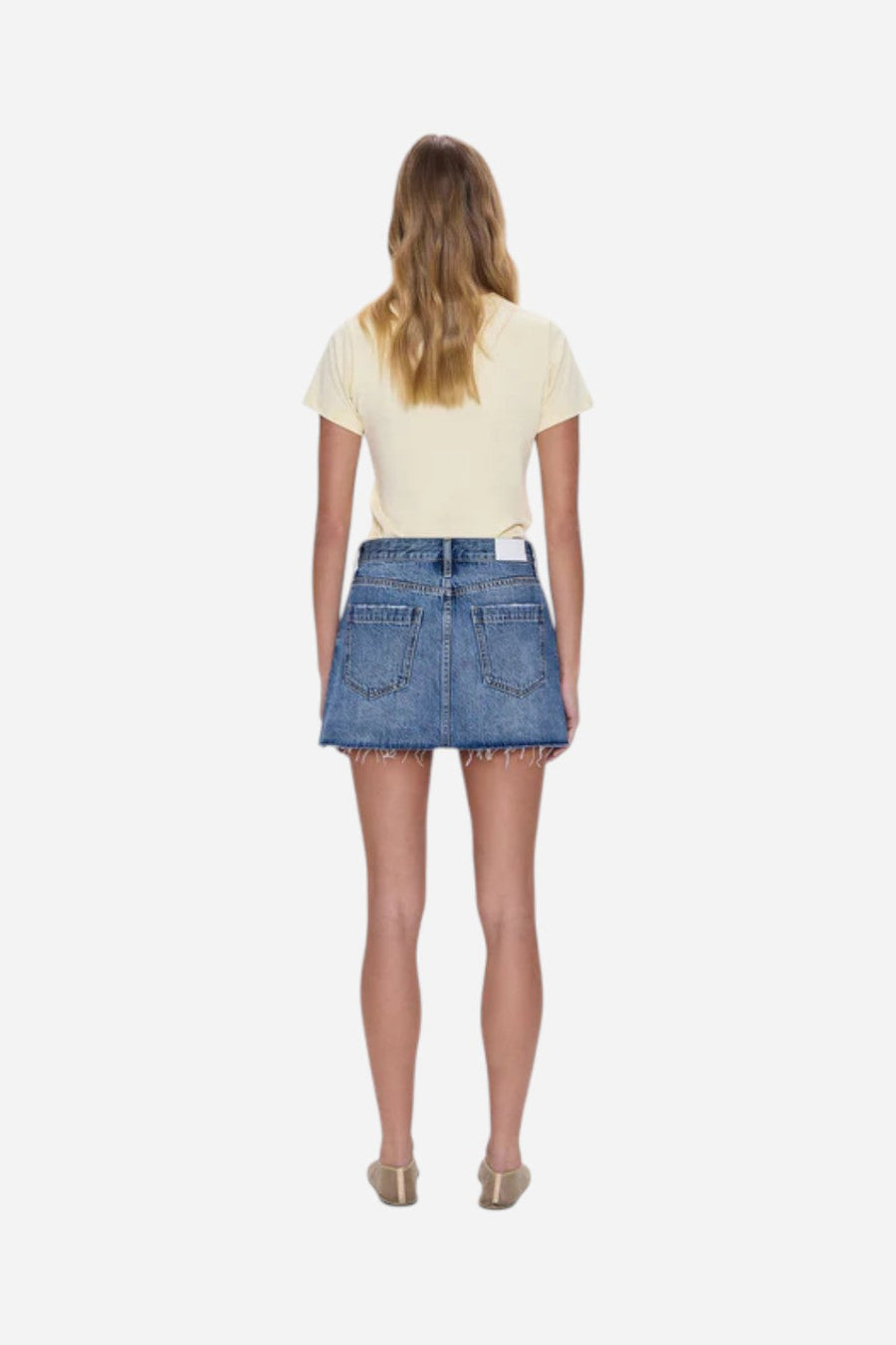 Pistola Daisy Low Slung Mini Skirt - Spectacle – alternate