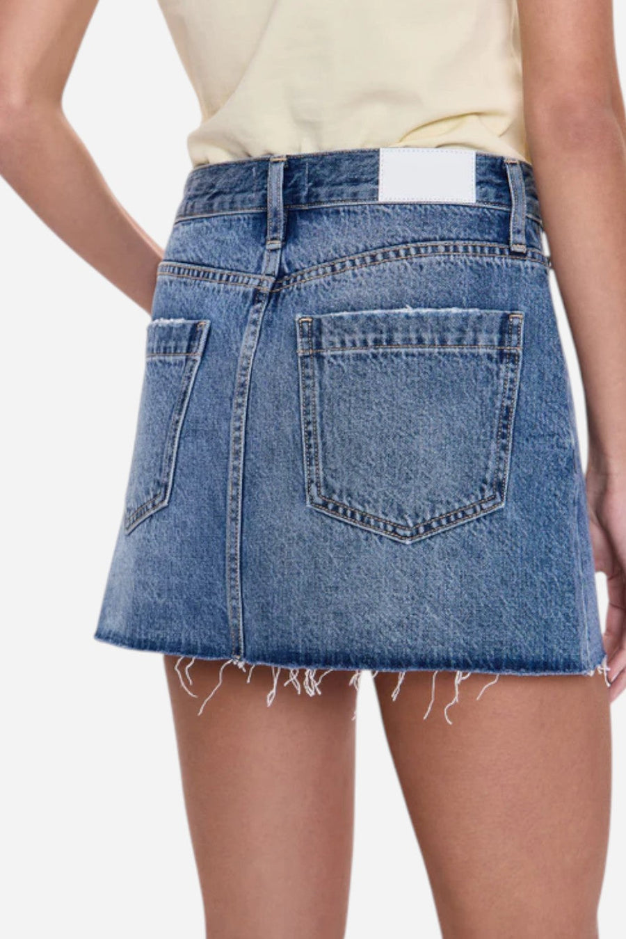 Pistola Daisy Low Slung Mini Skirt - Spectacle – detail