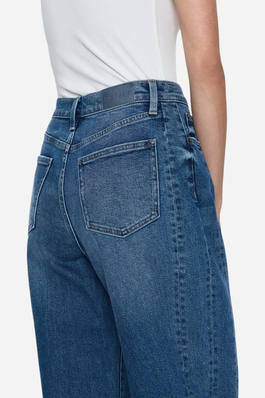 Pistola Eli High Rise Barrel in Augustus – back view