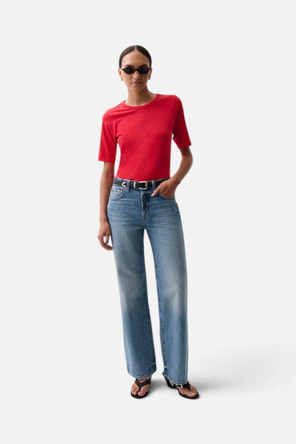 Pistola Harlowe Relax Baggy Jean in Serpentine