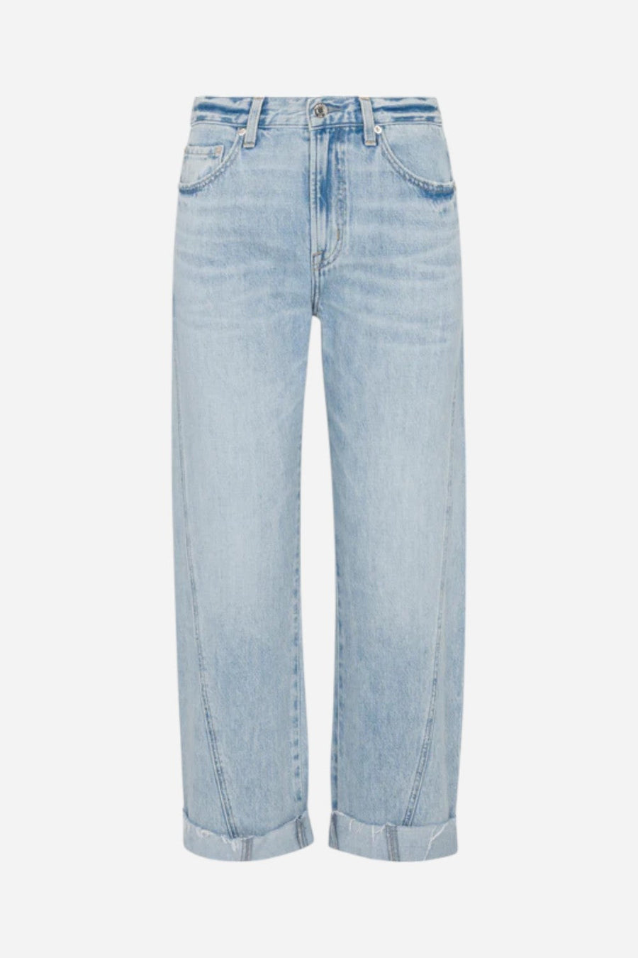 Pistola Kacey Mid Rise Cuffed Straight Jean - Berkeley – alternate