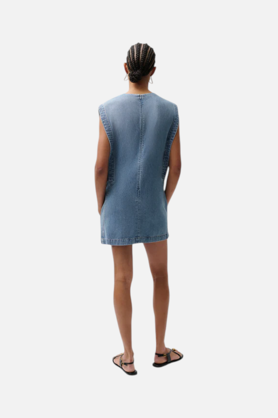 Pistola Karla Mini Dress in Attitude – side view
