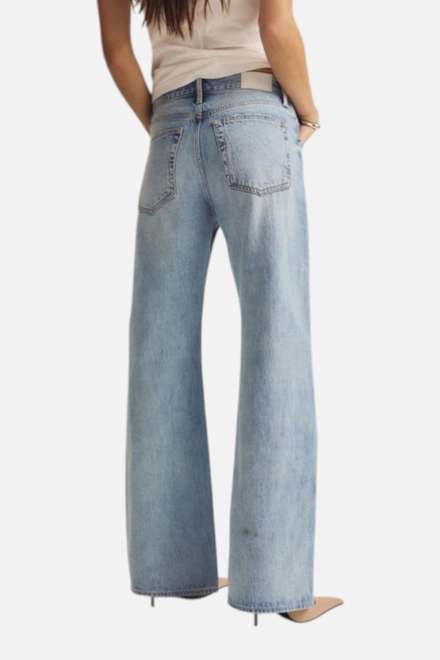 Pistola Larsen Jeans in Mellow – back view