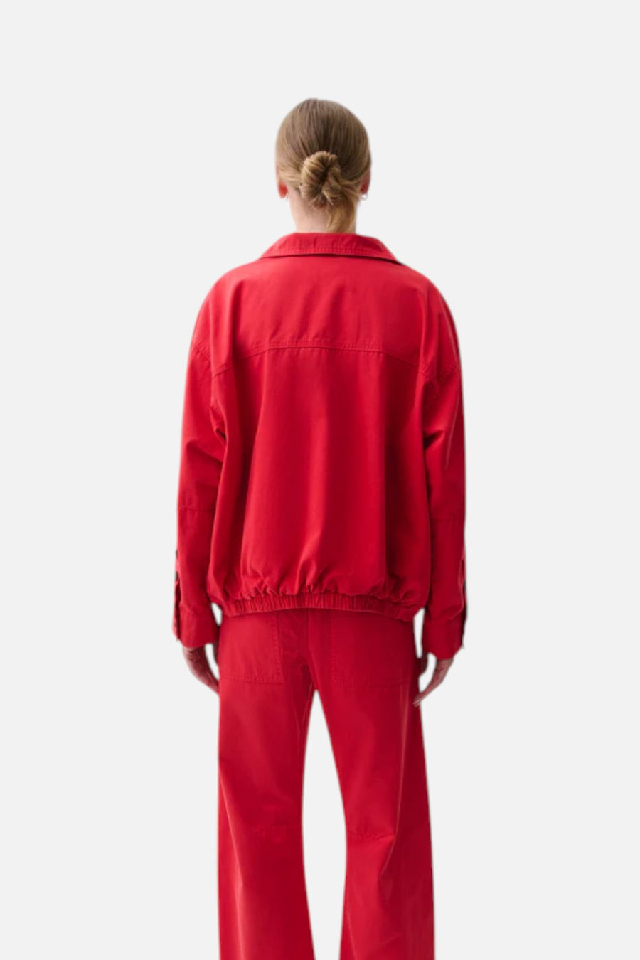 Pistola Liberty Funnel Neck Jacket Negroni Red – alternate