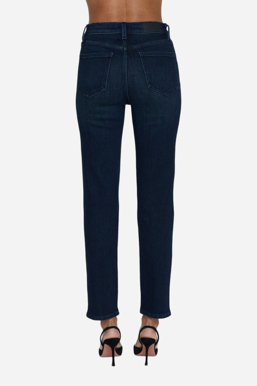Pistola Madi High Rise Modern Slim Denim in Iconic – side view