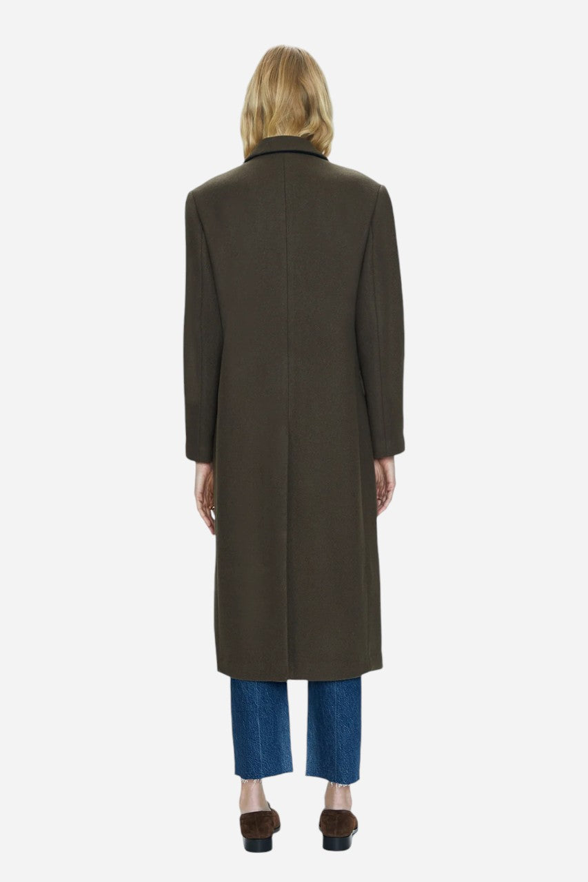 Pistola Prescott Coat in Caper – detail