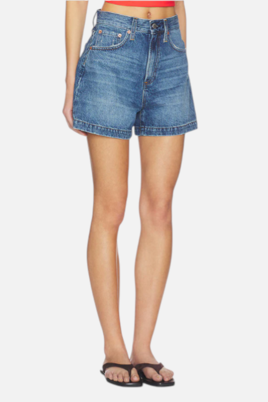 Pistola Saige Shorts in Wishbone – back view