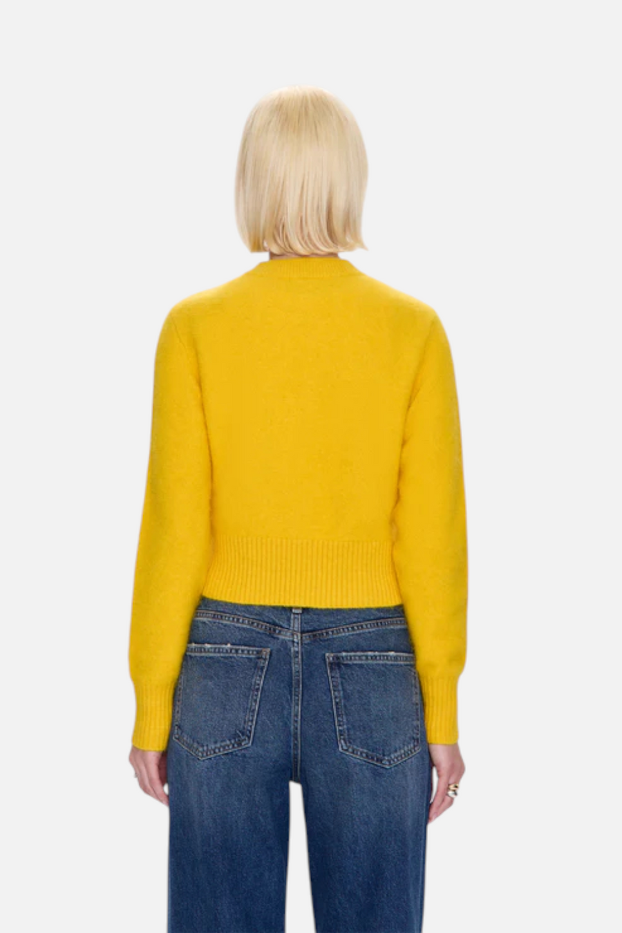 Pistola Sara Sweater in Citron – detail