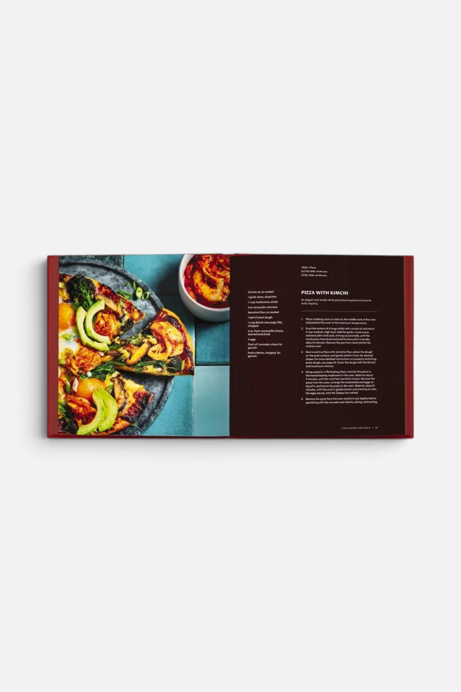 Pizza: Authentic, Rustic, Artisanal – flat lay