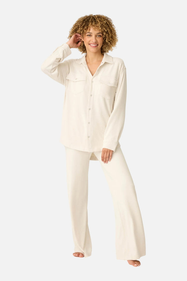 PJ Salvage Craving Corduroy Pant in Natural