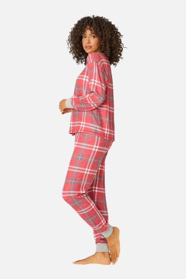 PJ Salvage Let's Get Toasty Pant in Red Samba