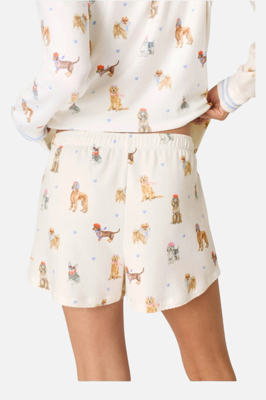 PJ Salvage Meet Me In Pawris Shorts – on model