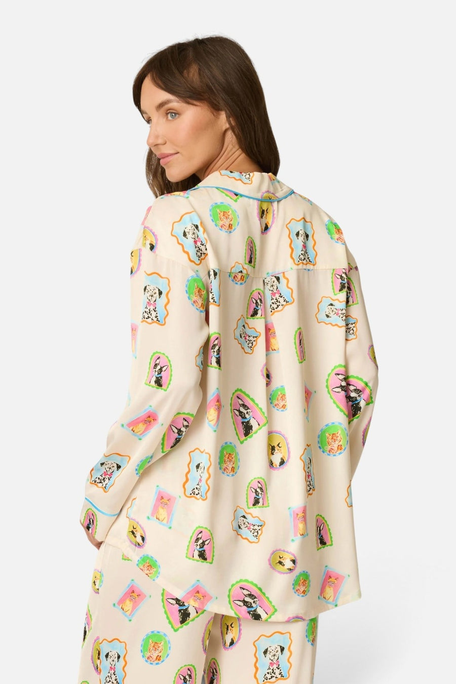 PJ Salvage Picture Purfect Long Sleeve Top – on model