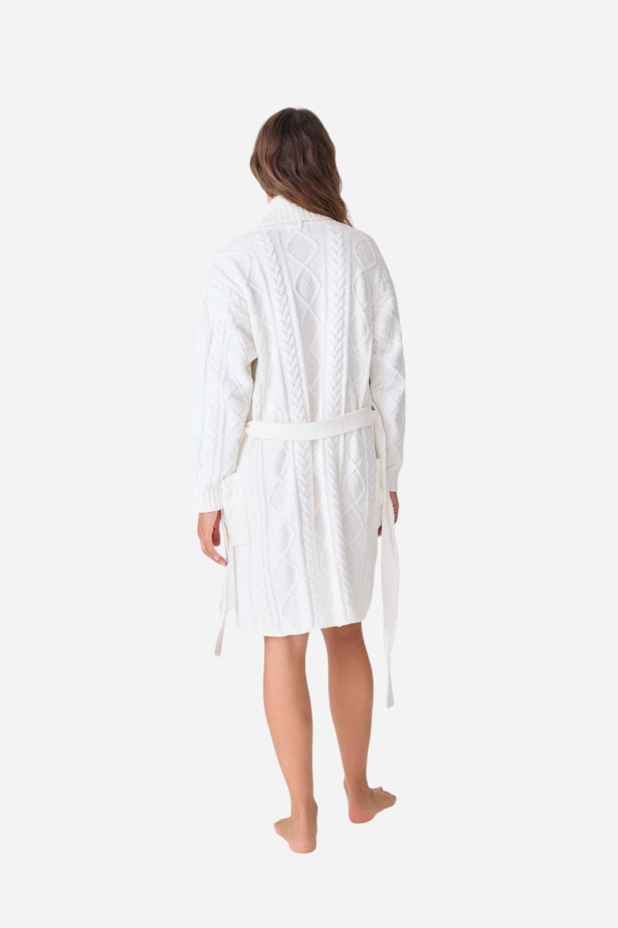 PJ Salvage Robe Cable Crew Ivory – alternate
