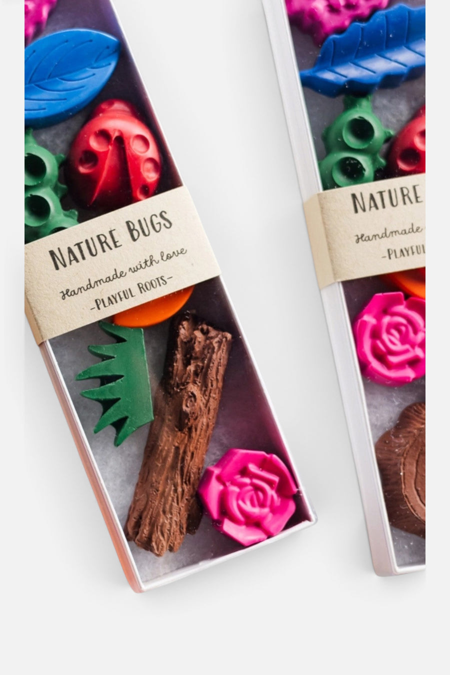 Playful Roots Nature Bug Crayon Gift Set – back view