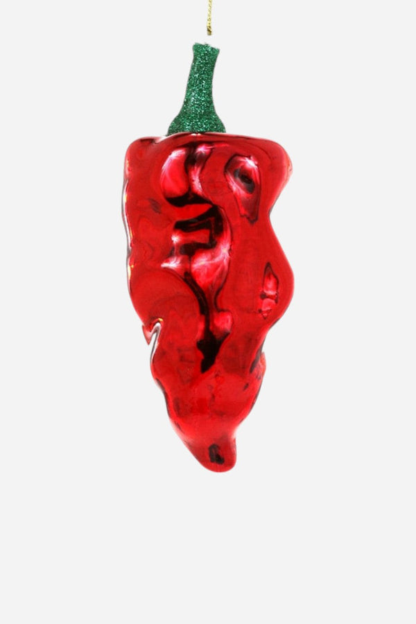 Poblano Pepper Red Ornament