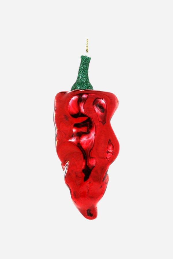 Poblano Pepper Red Ornament