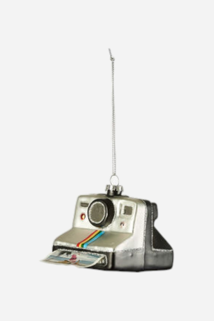 Polaroid Camera Ornament – three-quarter view