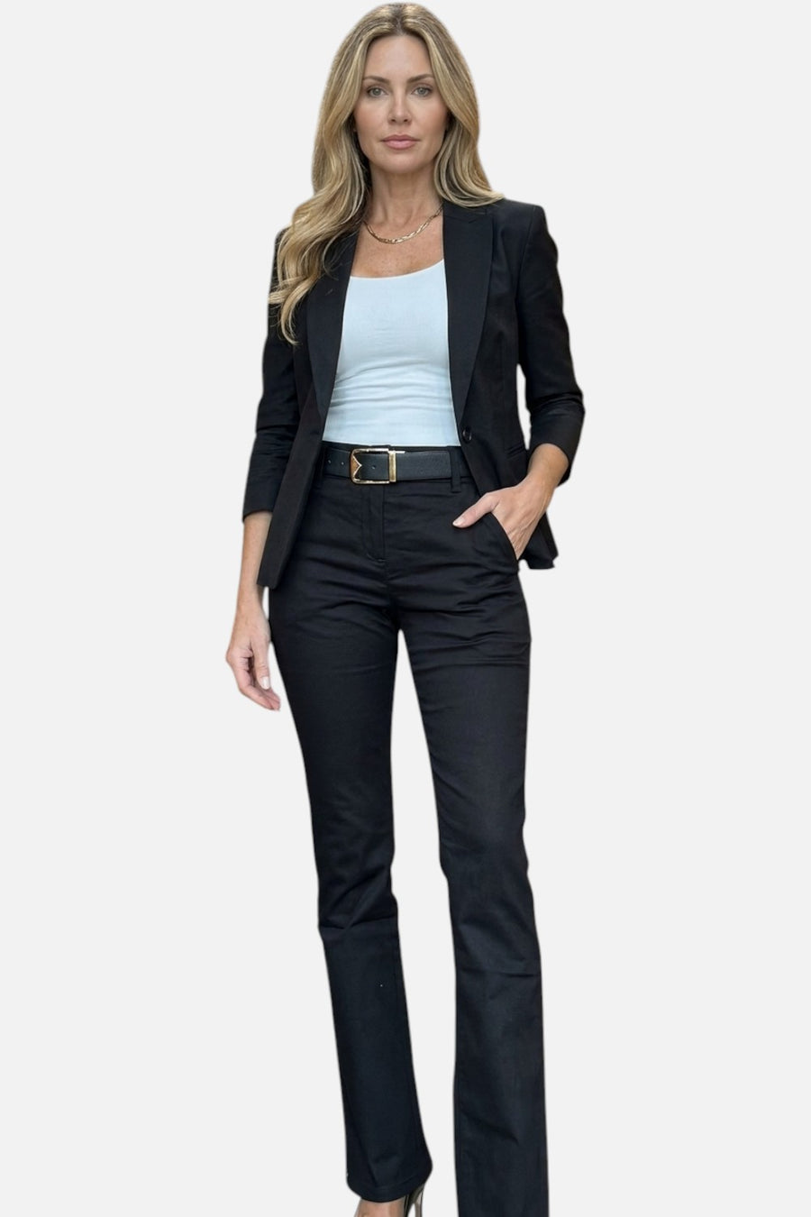 Bevy Flog Nansi Pants in Black Speckle