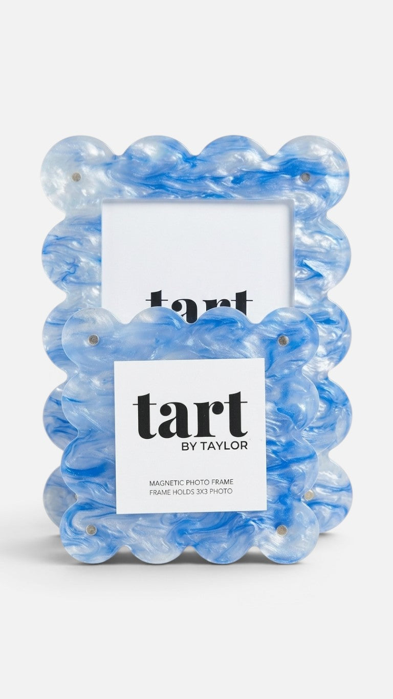 Tart by Taylor Acrylic Frame in Blue Marble
