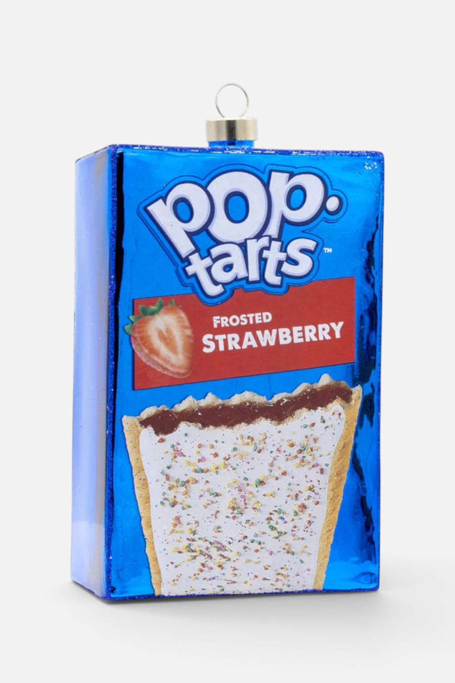 Pop Tarts Frosted Strawberry Ornament – three-quarter view