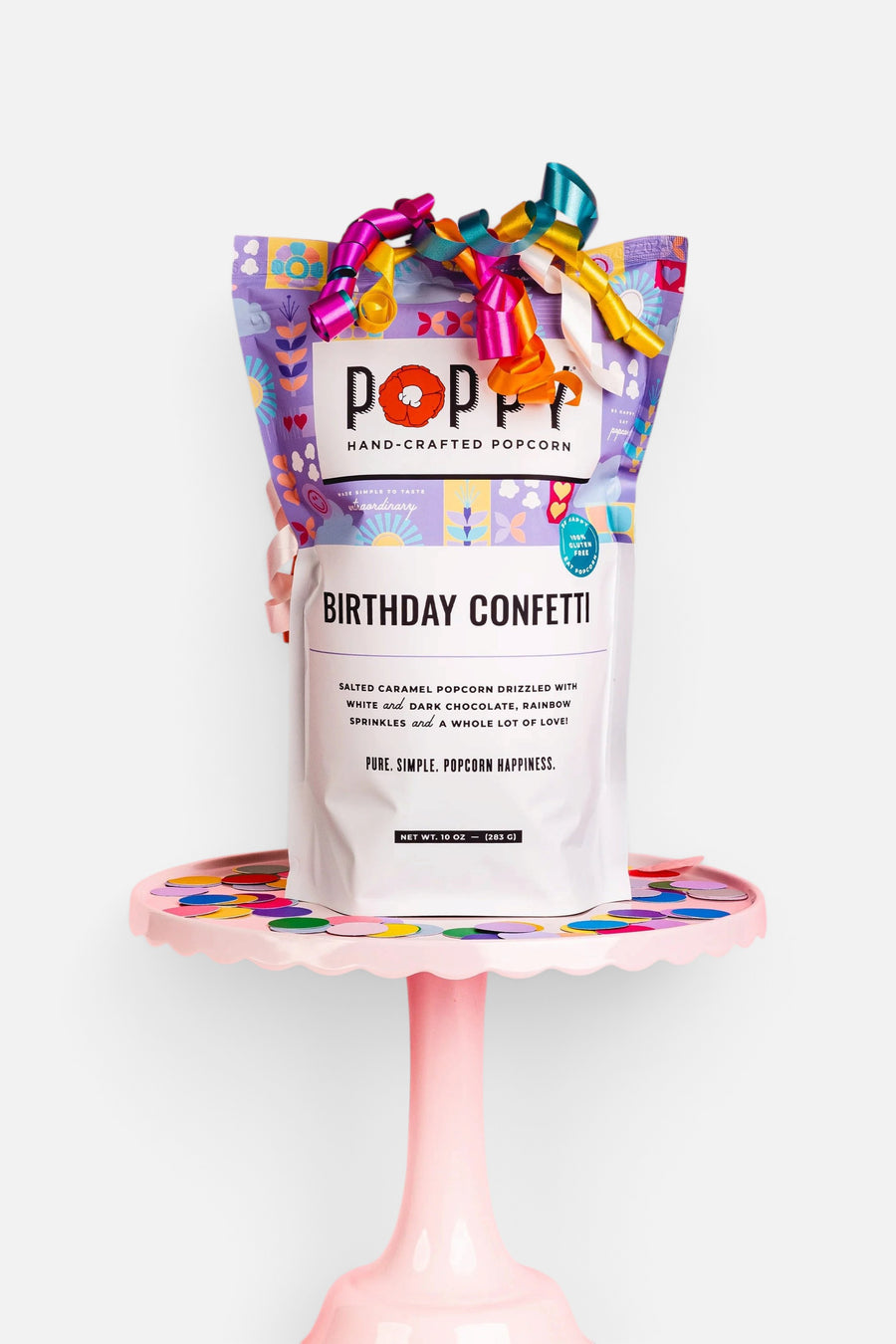 Poppy Popcorn Birthday Confetti Popcorn – detail